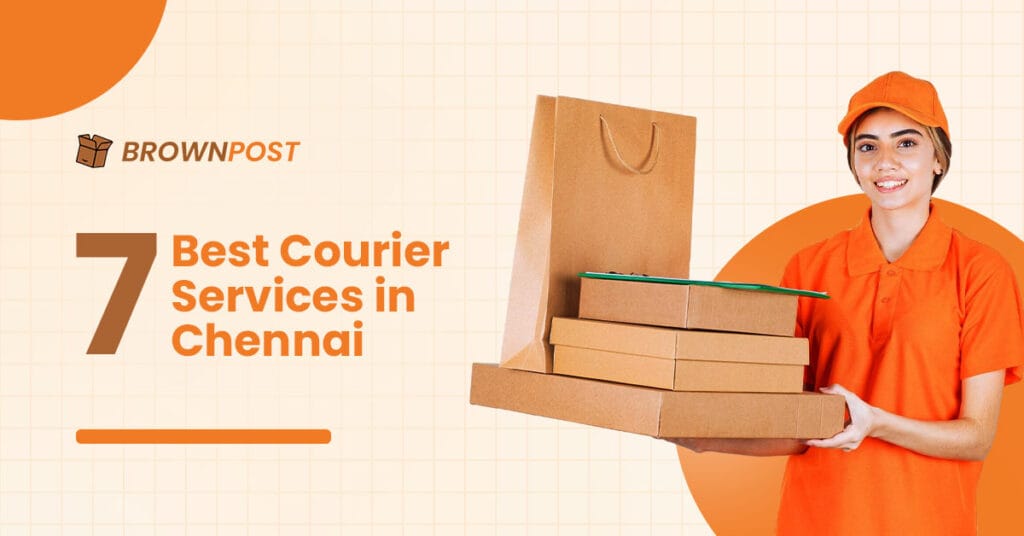 Feature comparison of top 7 courier services in Chennai