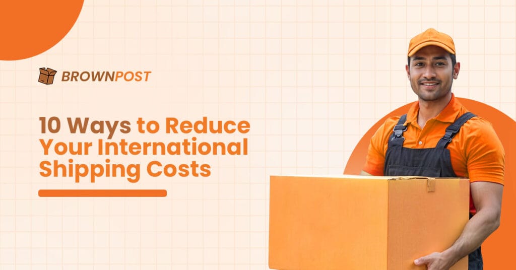 Negotiation with courier partner to reduce international shipping costs