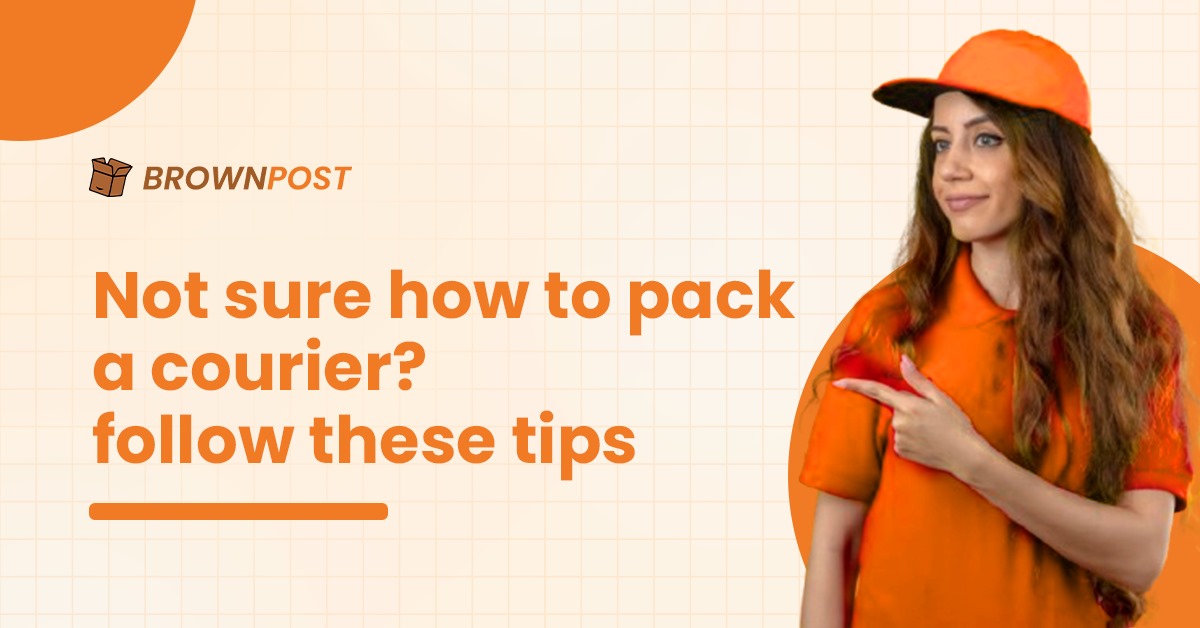 Not sure how to pack a courier? Follow these steps 