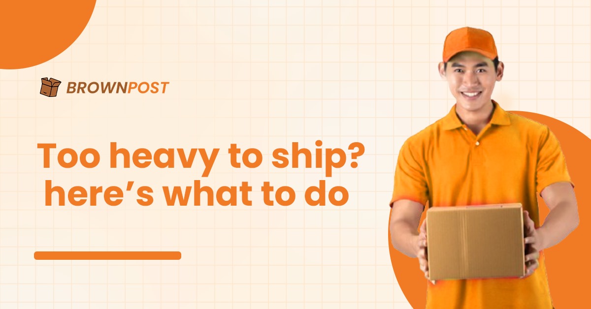 Too Heavy to Ship? Here’s Your Smart Guide to International Shipping Heavy Parcels